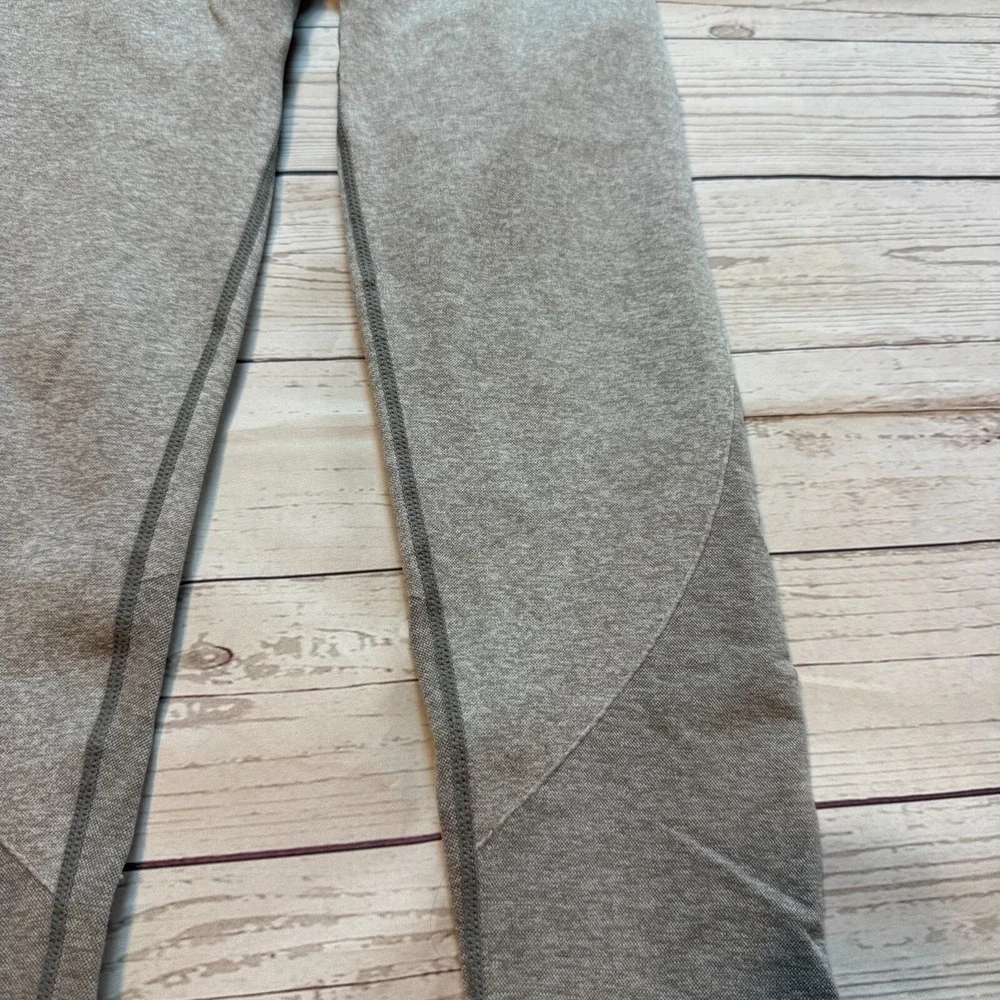 Gymshark Leggings Low Rise Gray and Teal Flex Gym‎ Women's Size Small